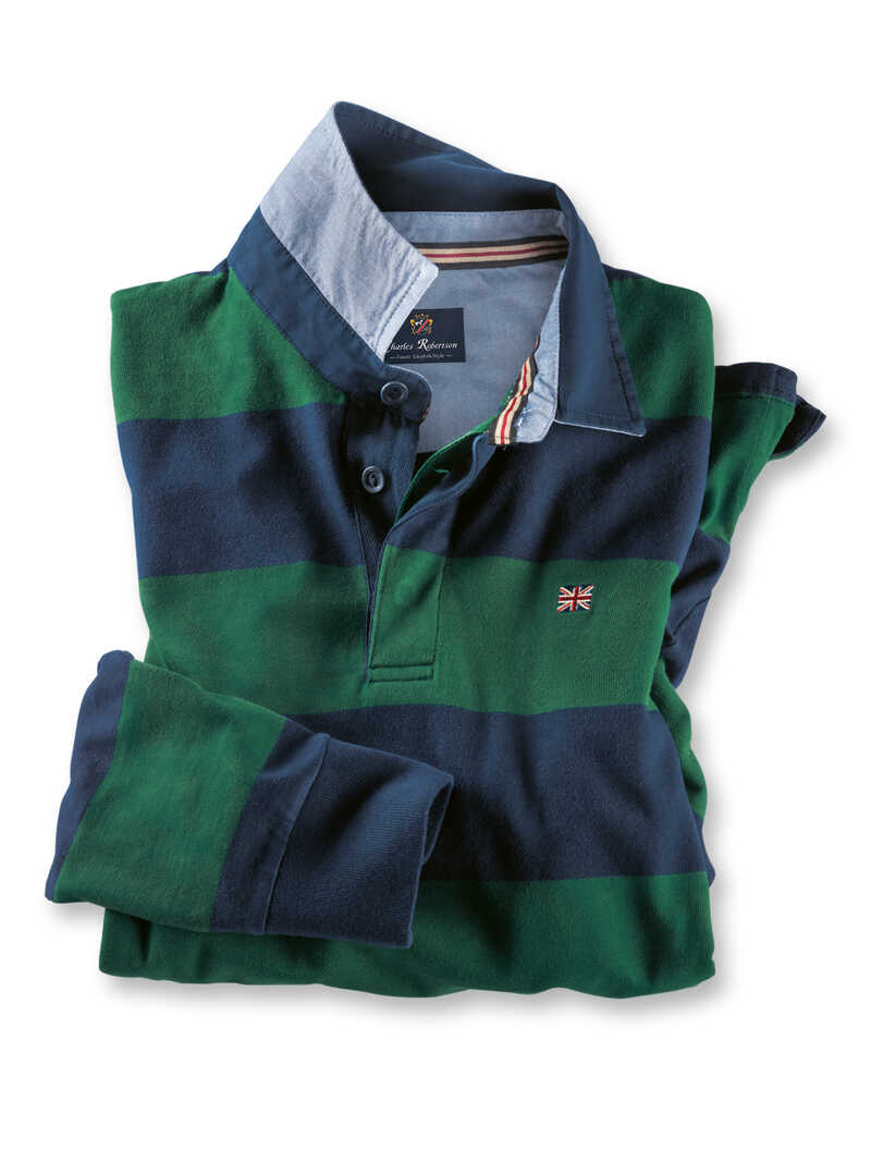 Produktbild zu Streifenpolo im Rugby Style