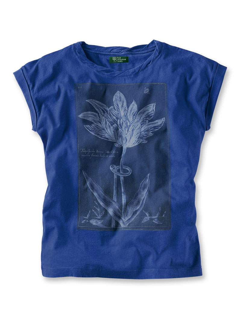 T-Shirt mit Tulpe für Damen