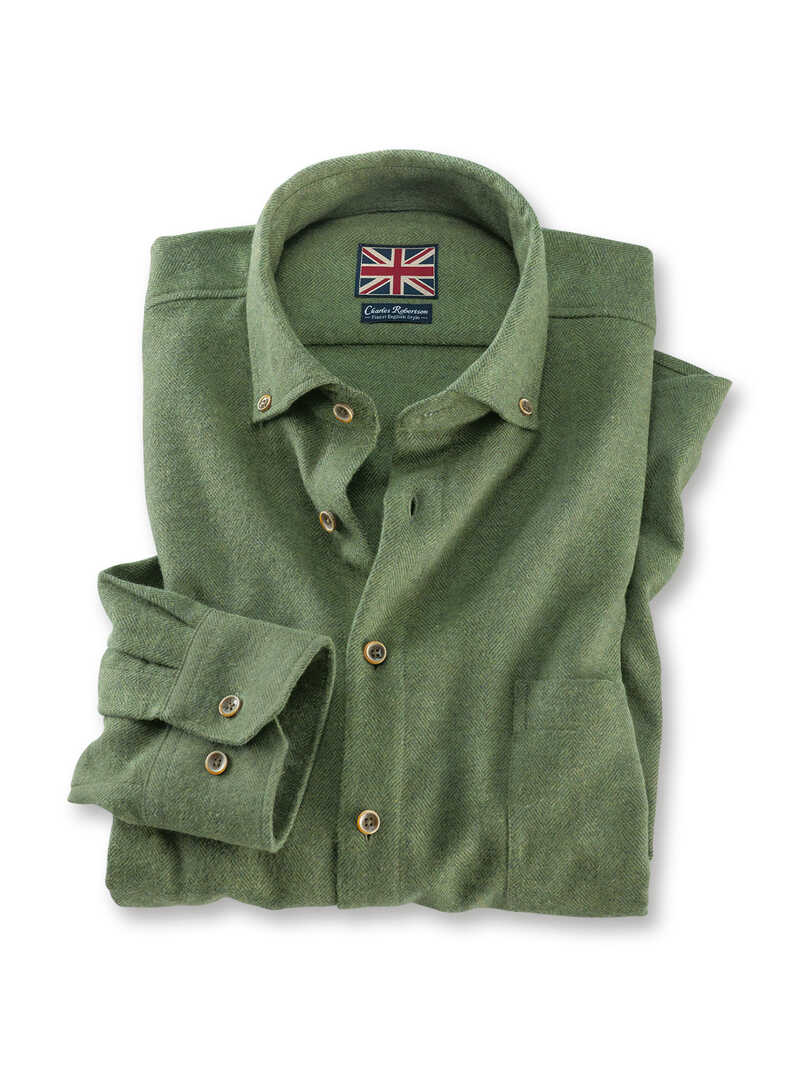 Flanellhemd fr Herren