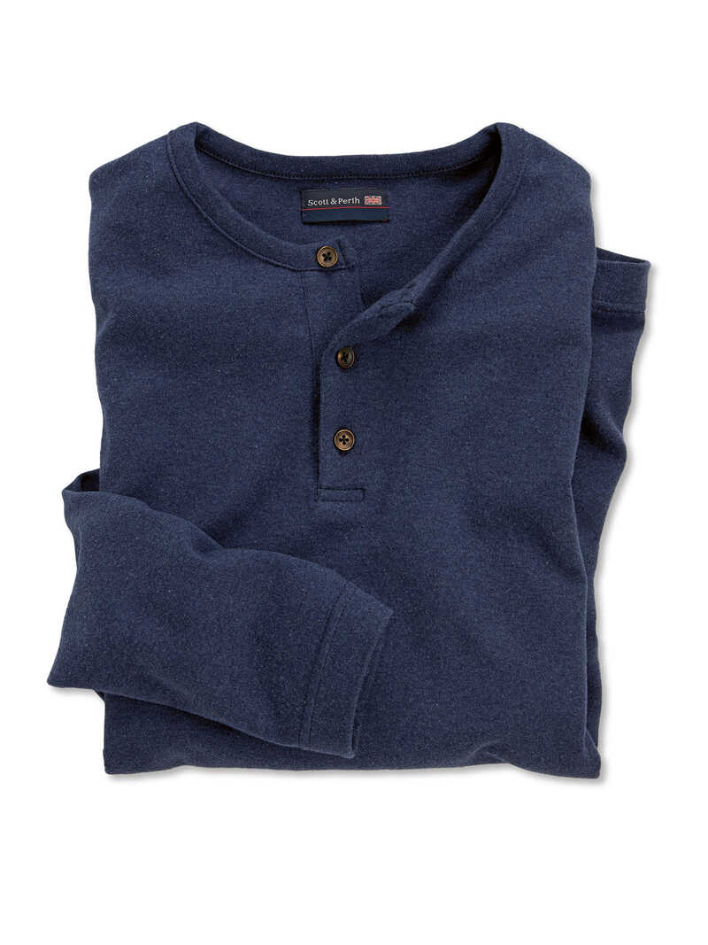 Produktbild zu Henley-Herren-Shirt Matthew