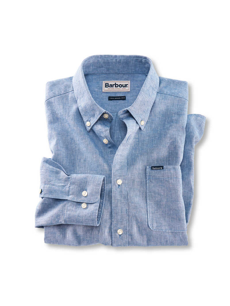 Produktbild zu Blaues Sommerhemd Nelson