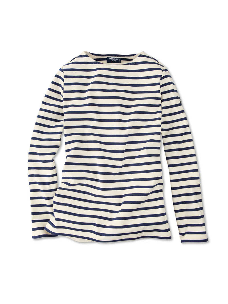 Damen-Langarm-Ringelshirt