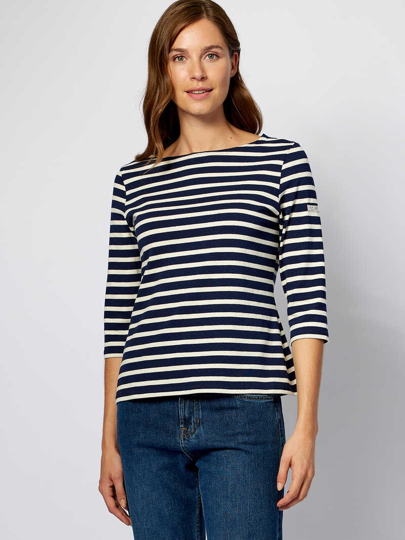 Original Bretonshirt in NavyWeiß von Saint James