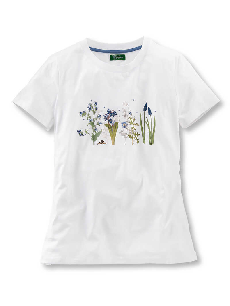 Leichtes Sommershirt mit Blumenprint