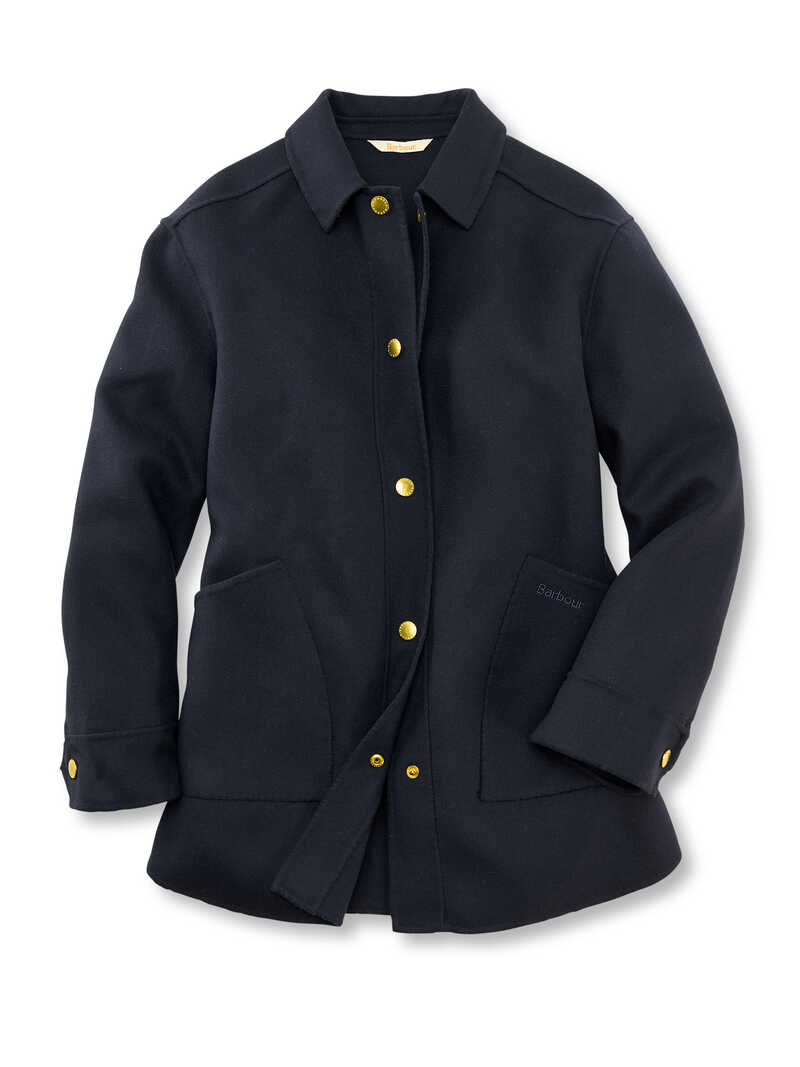 Produktbild zu Barbour-Overshirt Reighton Wool-Blend
