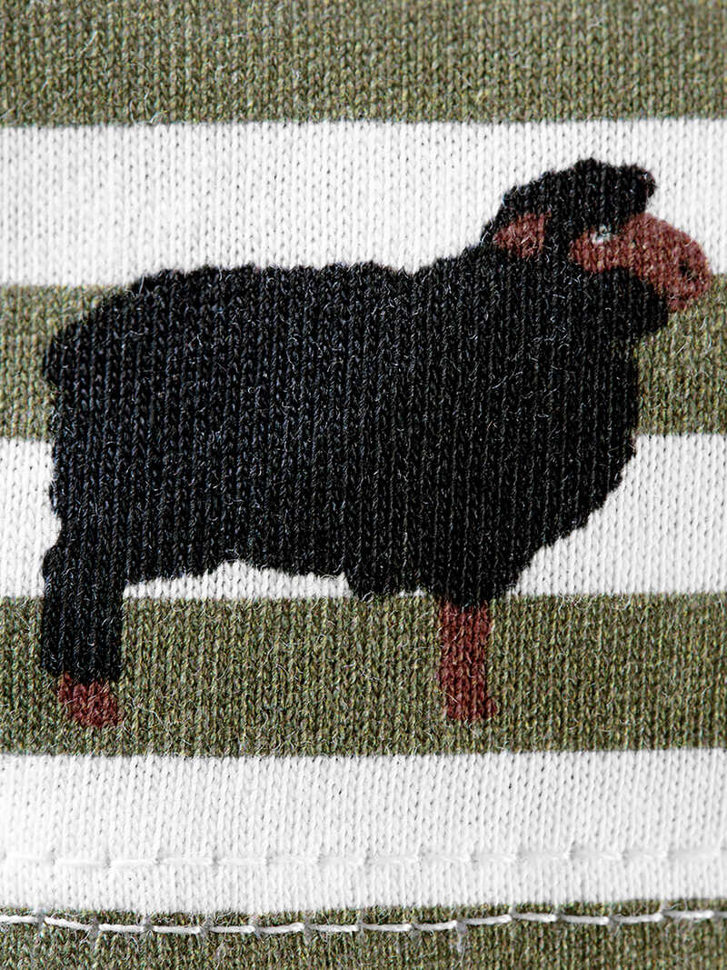 Damen-Ringelshirt Sheep