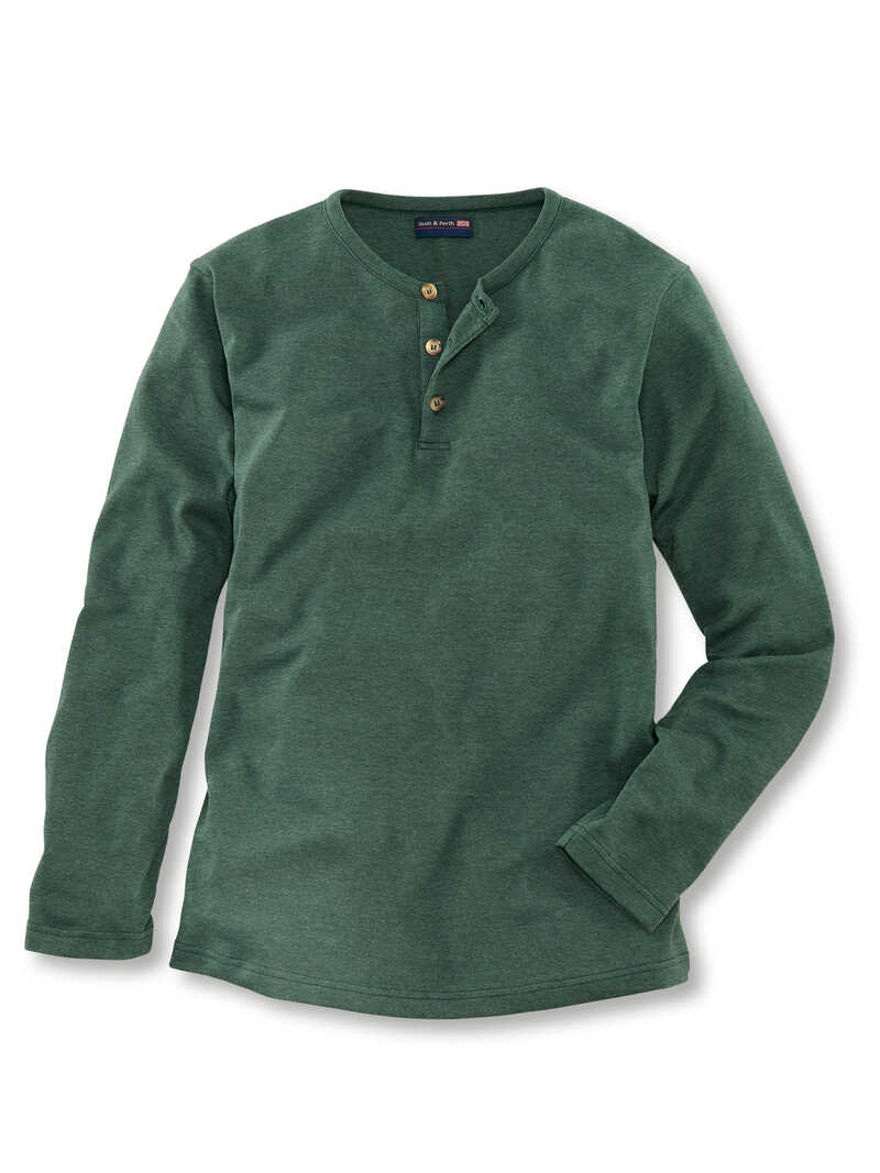 Alternatives Bild 1 zu Henley-Shirt Matthew in British Racing Green