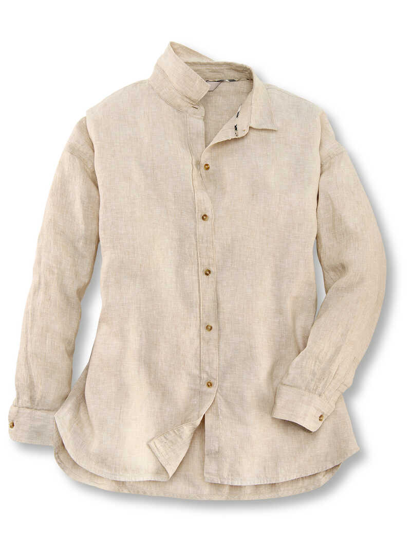 Oversized-Leinenbluse Hampton