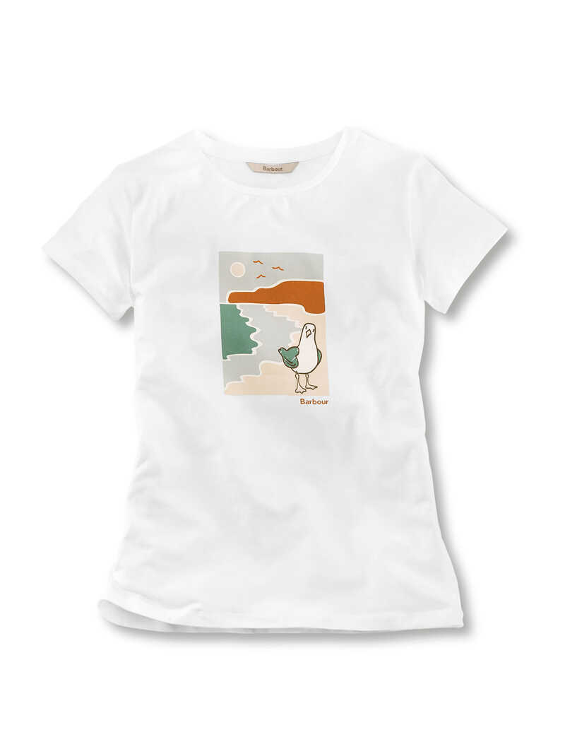 Weies Damen-T-Shirt Merseyside