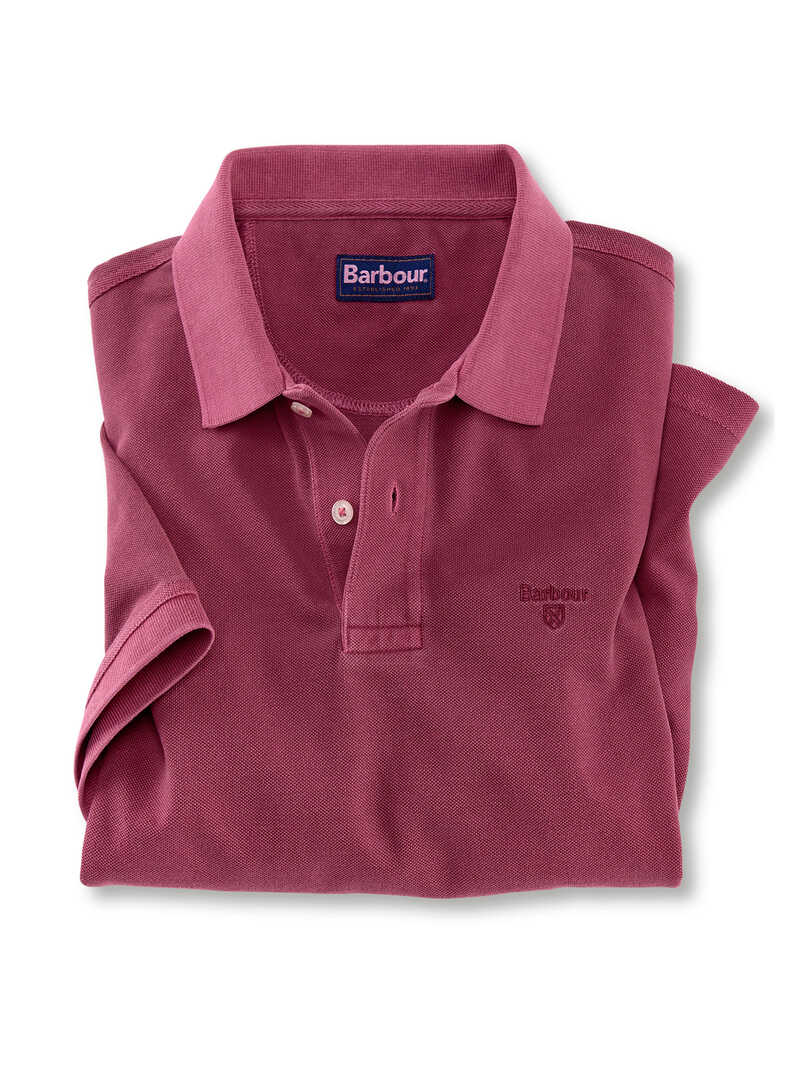 Washed Sports Polohemd