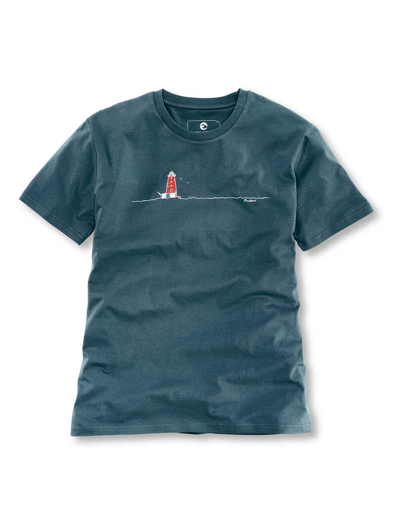T-Shirt mit Leuchtturm