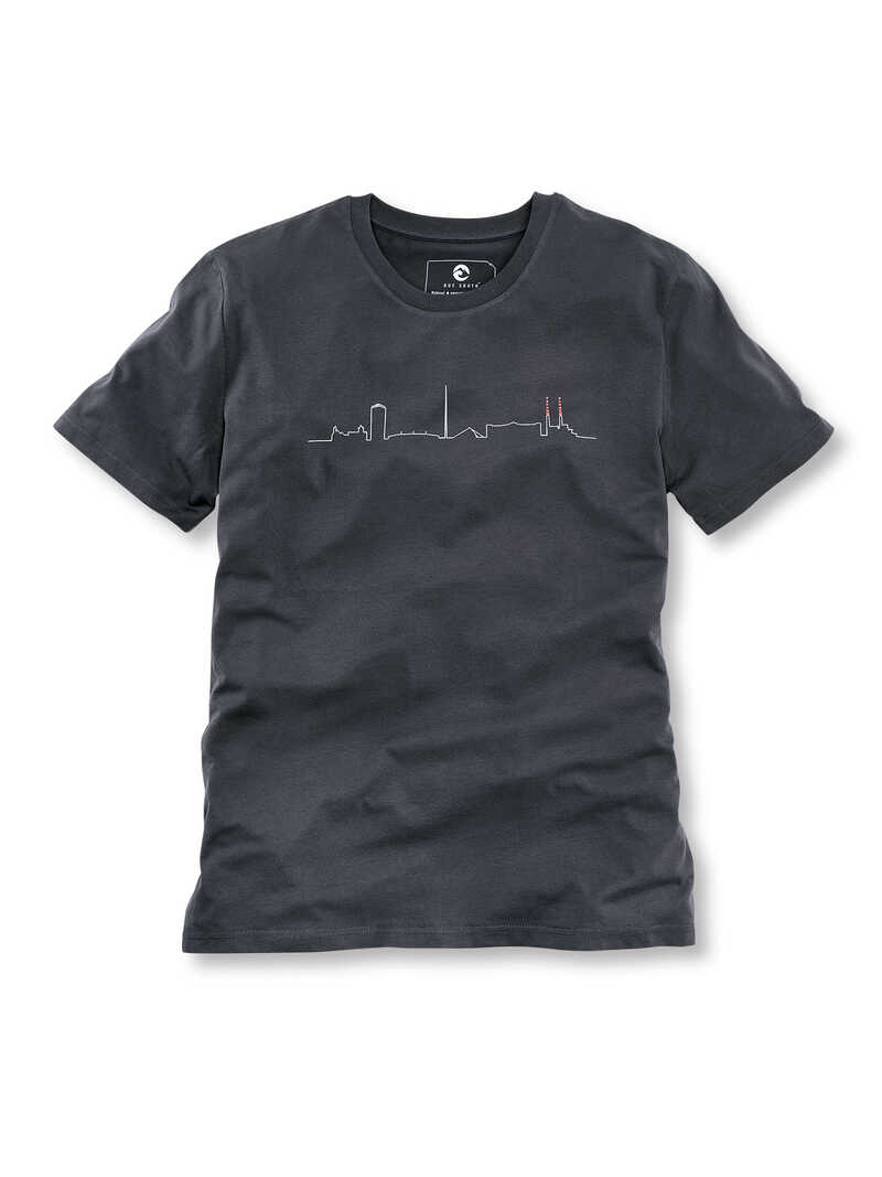 Herren-T-Shirt Dublin Skyline