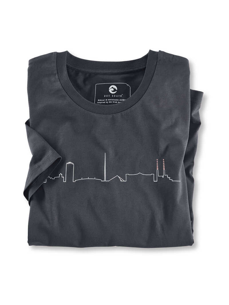 Herren-T-Shirt Dublin Skyline