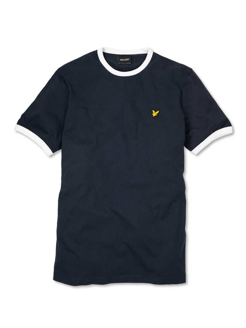 Jersey-T-Shirt mit Golden Eagle