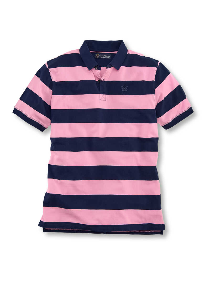 Poloshirt mit Regattastreifen