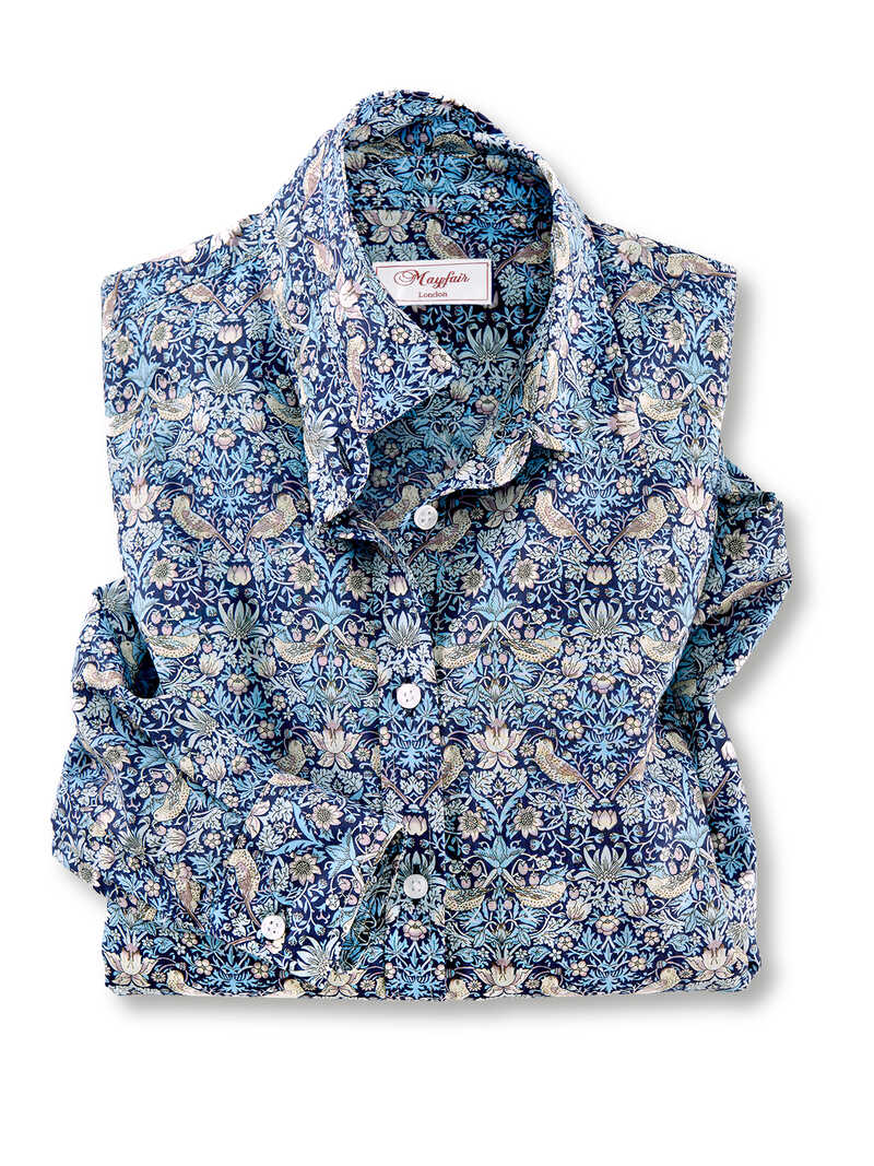 Liberty-Print-Bluse Strawberry Thief