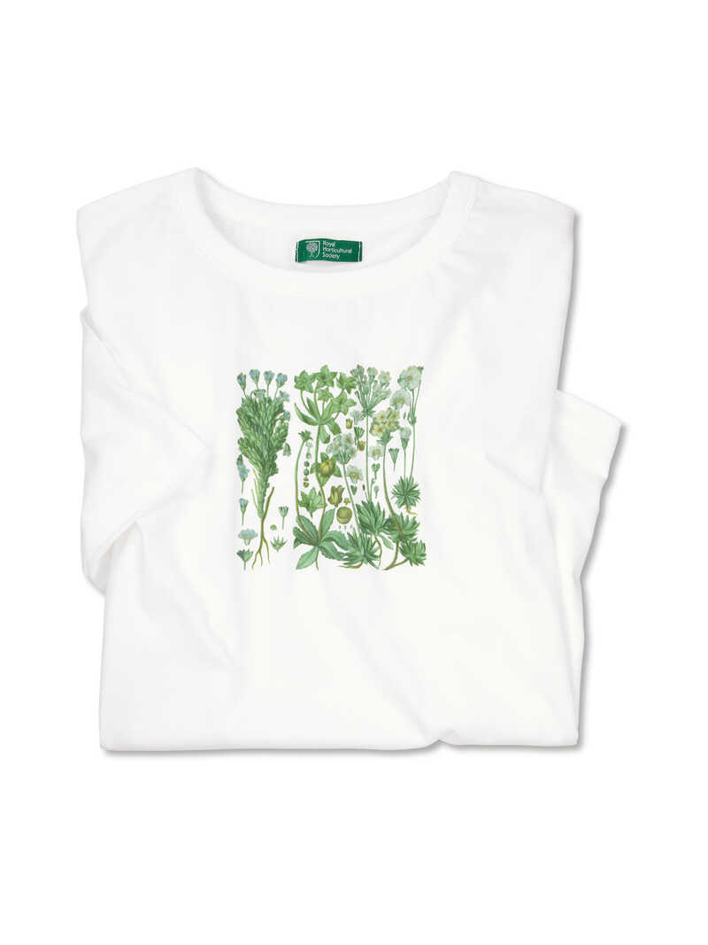 Weies Damen-T-Shirt