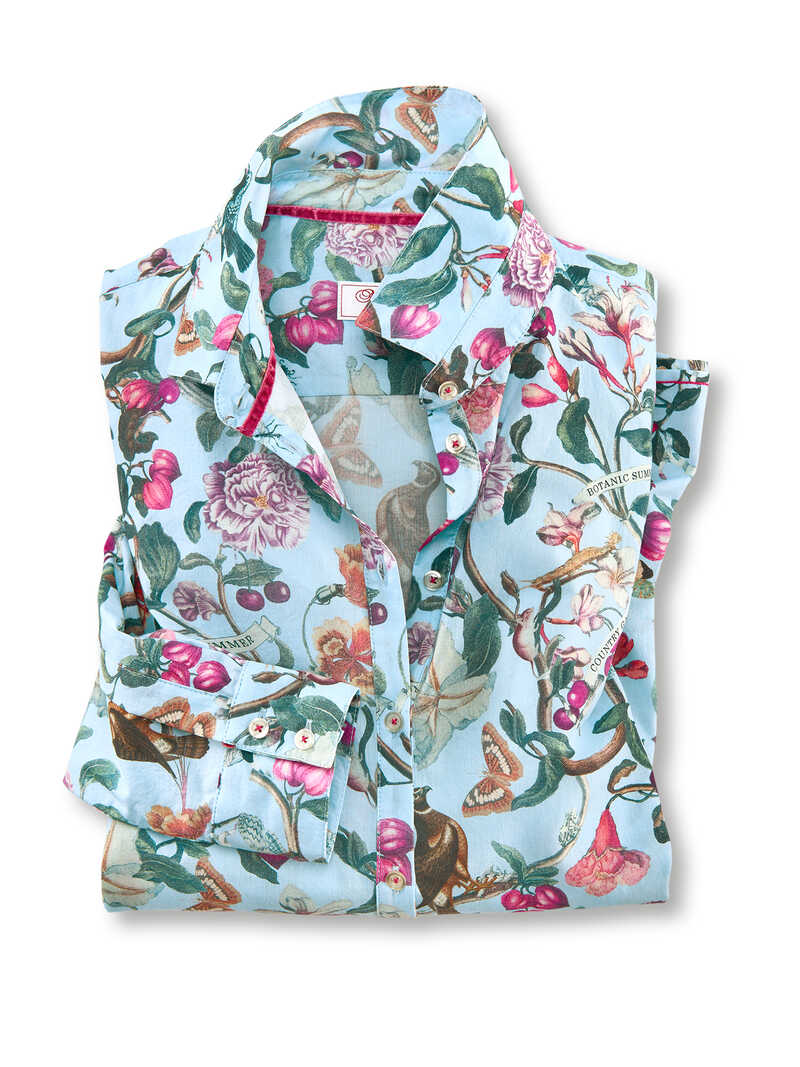 Blumenbluse Botanic Summer