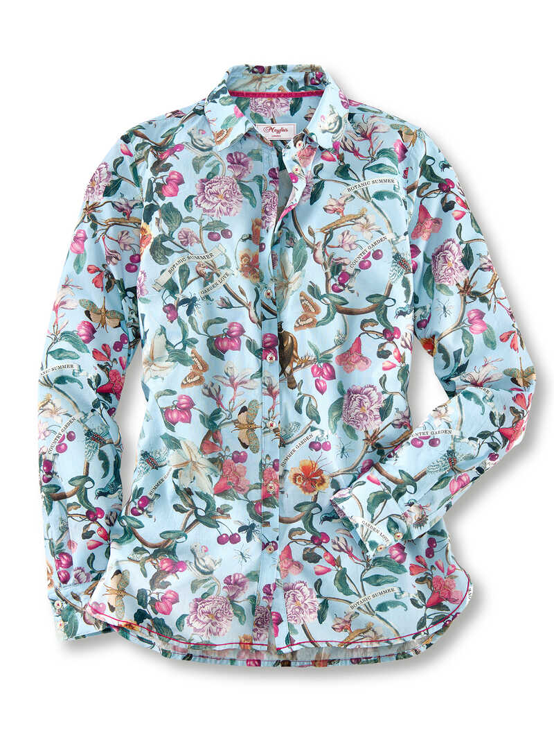 Blumenbluse Botanic Summer