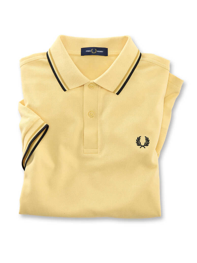 Gelbes Herren-Poloshirt