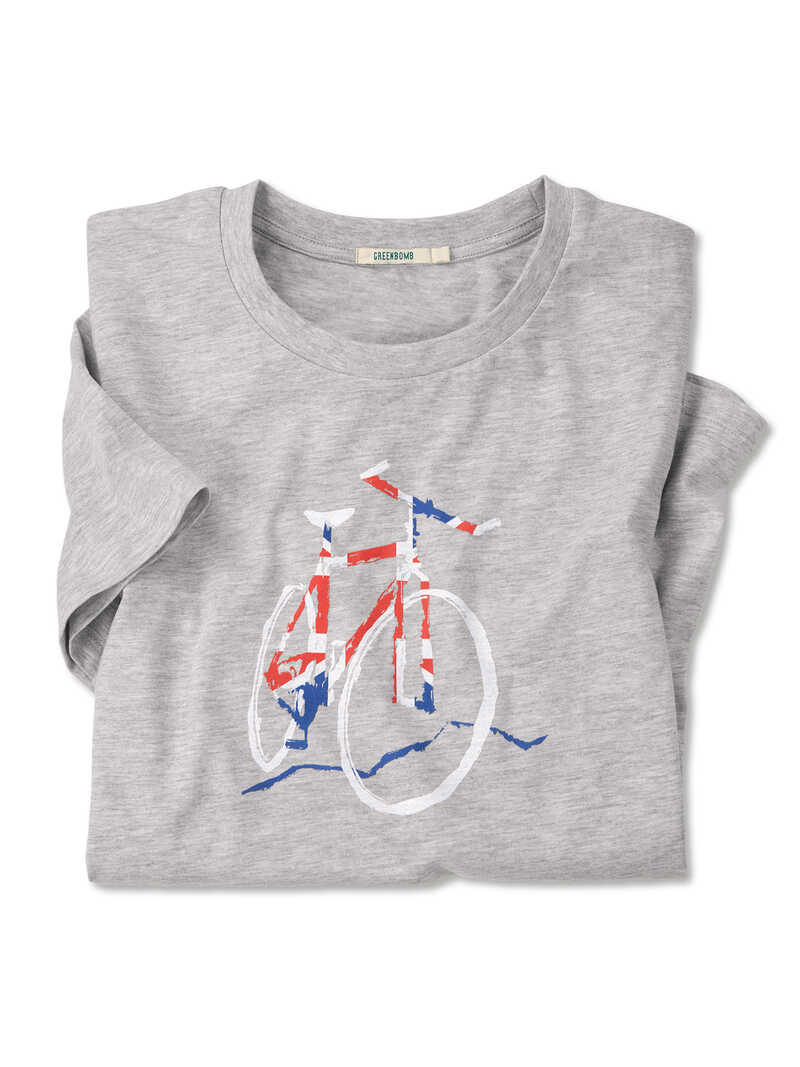 Herren-T-Shirt Bicycle