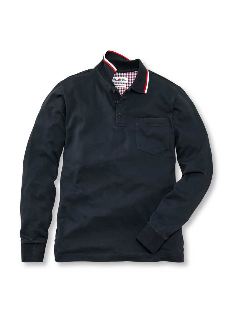 Alternatives Bild 1 zu Herren-Poloshirt aus Pima-Baumwolle