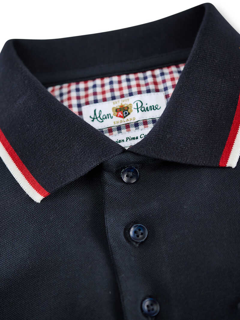 Alternatives Bild 2 zu Herren-Poloshirt aus Pima-Baumwolle