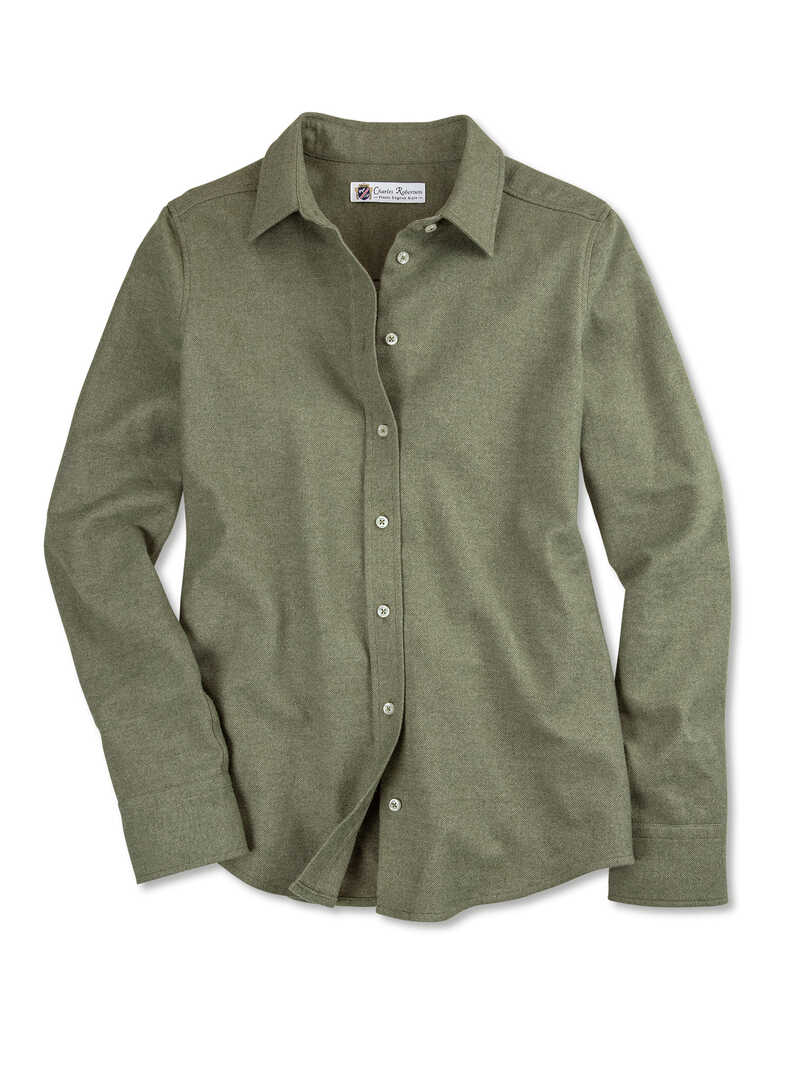 Alternatives Bild 1 zu Oversized-Flanellbluse