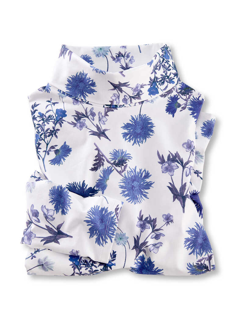 Produktbild zu Jersey-Rollkragenshirt