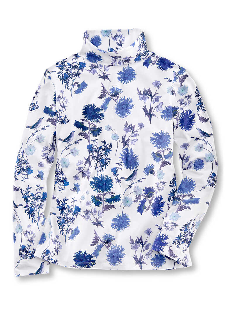 Alternatives Bild 1 zu Jersey-Rollkragenshirt