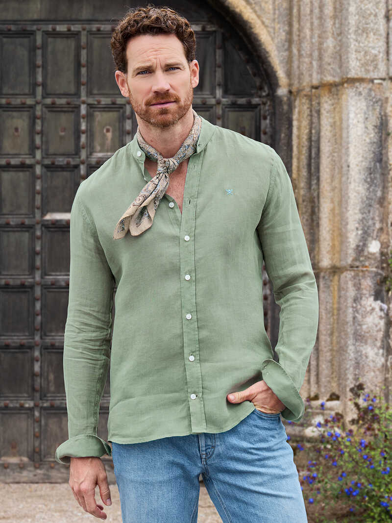 Alternatives Bild 2 zu Stehkragenhemd