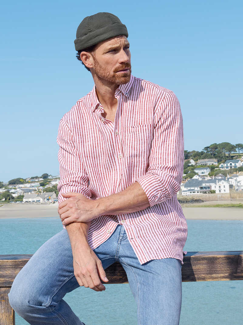 Produktbild zu Streifenhemd Seaford