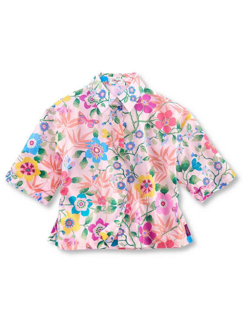 Produktbild zu Blumenbluse mit Liberty-Print