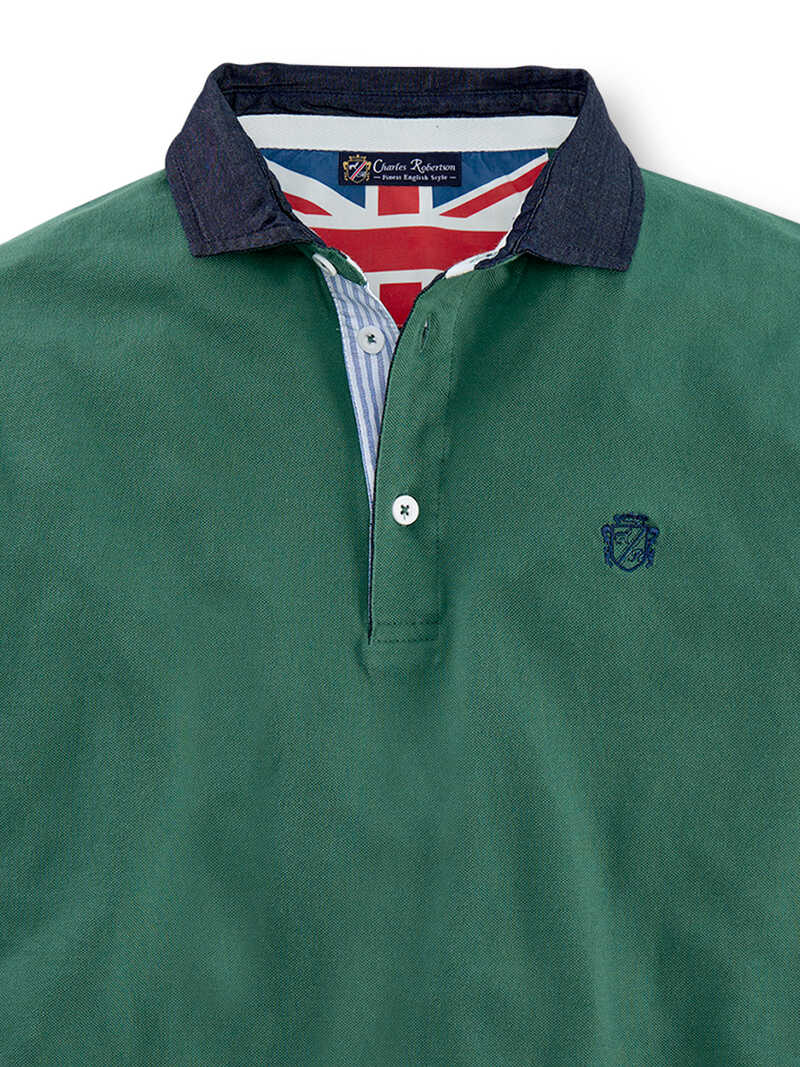 Alternatives Bild 2 zu Polohemd mit Union Jack