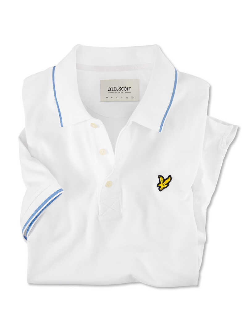 Produktbild zu Pique-Poloshirt Tipped