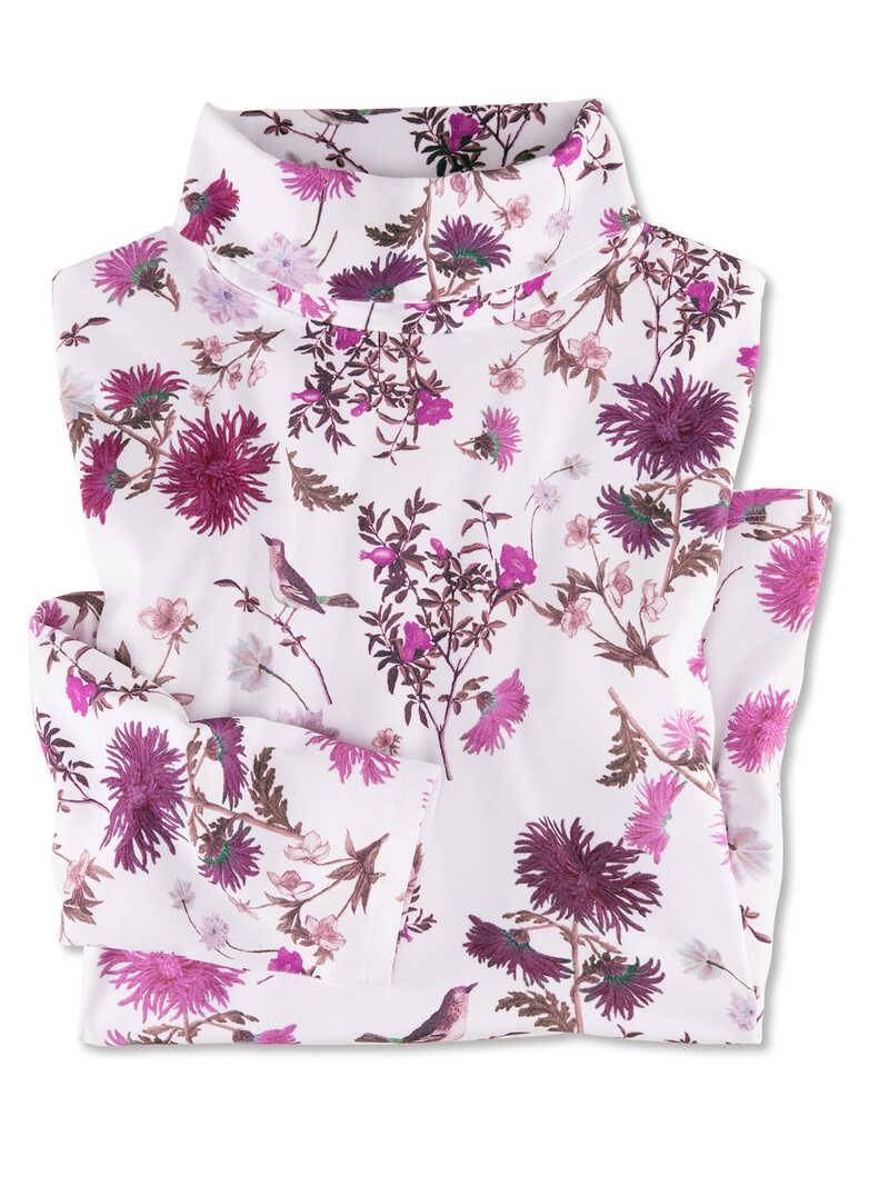 Produktbild zu Jersey-Rollkragenshirt
