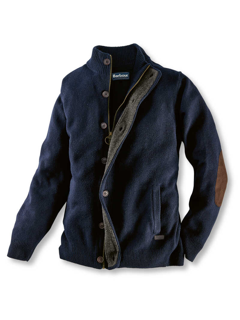 Lambswool Cardigan fr Herren