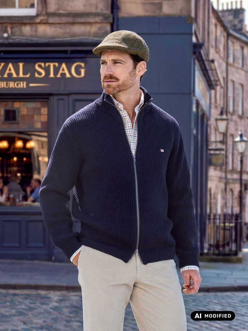 Alternatives Bild 2 zu Zip-Cardigan f�r Herren