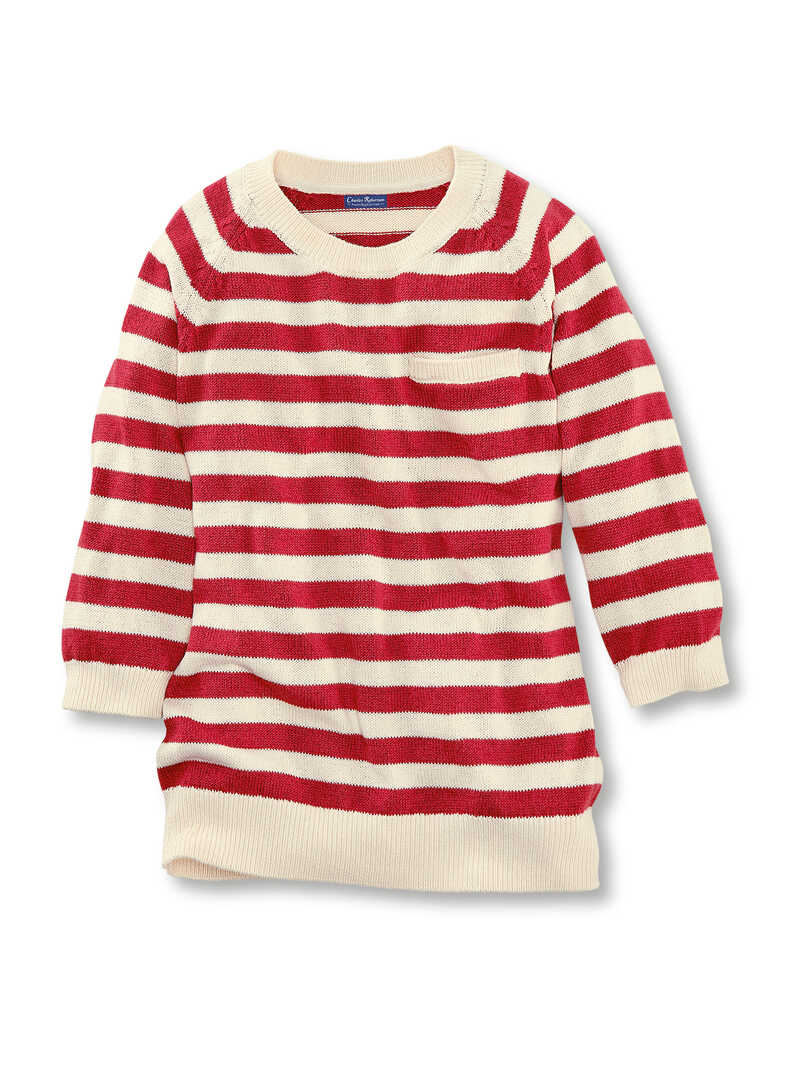 Streifenpullover fr Damen