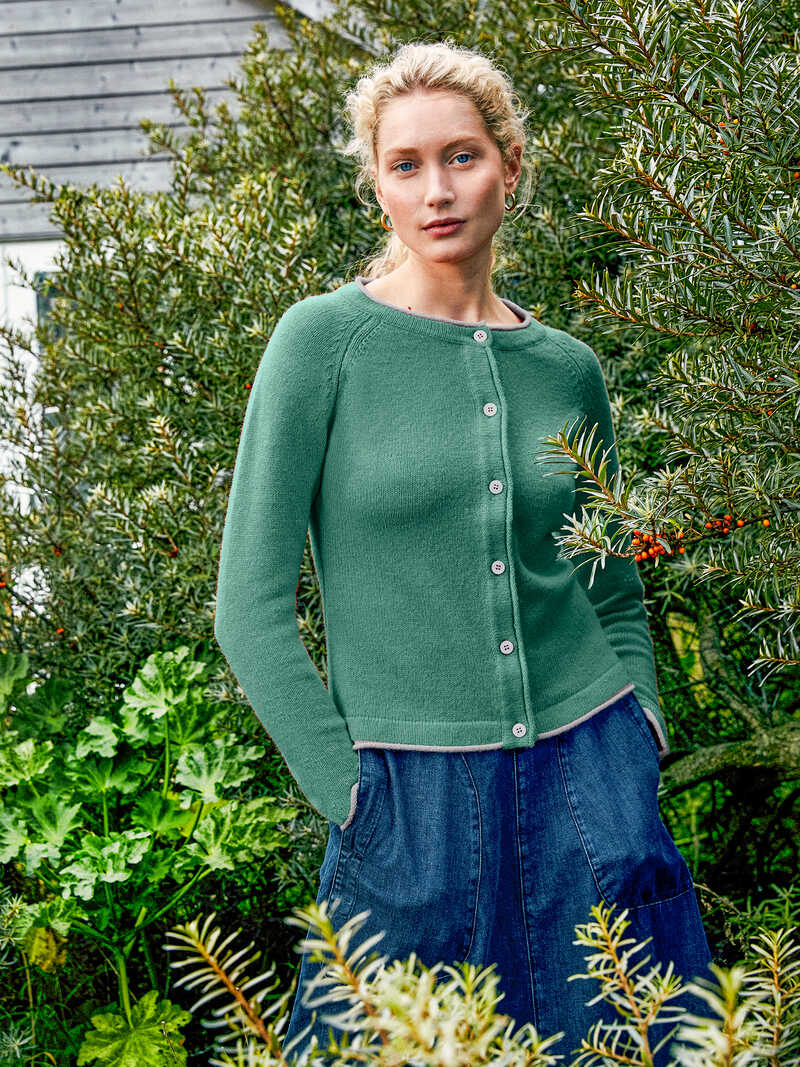 Damen-Cardigan mit Kaschmir