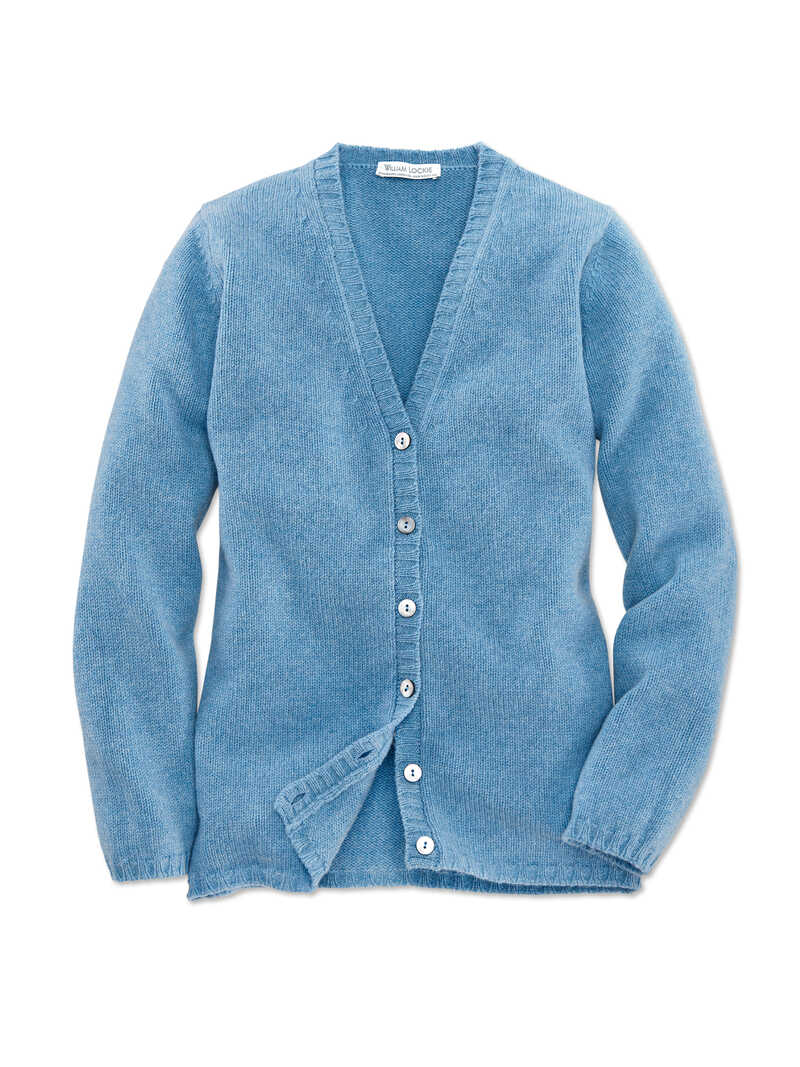 Damen-Cardigan aus Geelong Lambswool