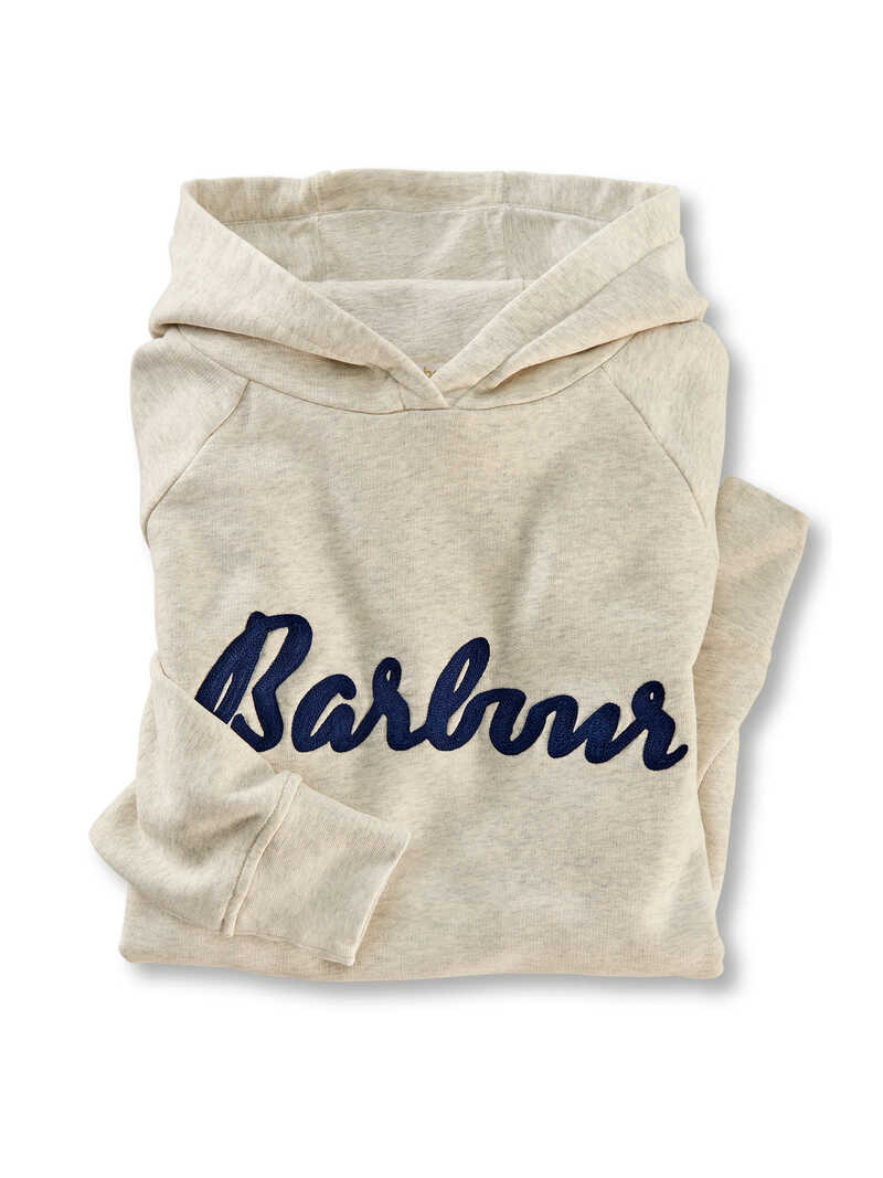 Damen-Hoodie mit Barbour-Logo