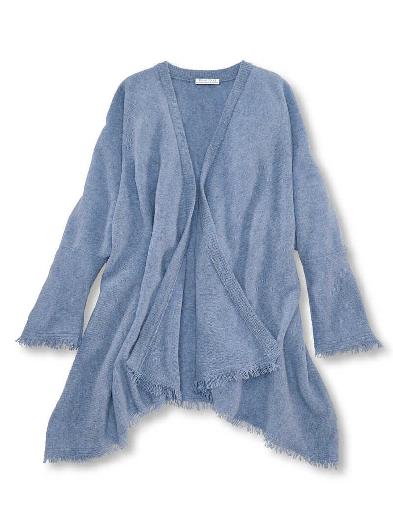 Strickcape aus Super Geelong