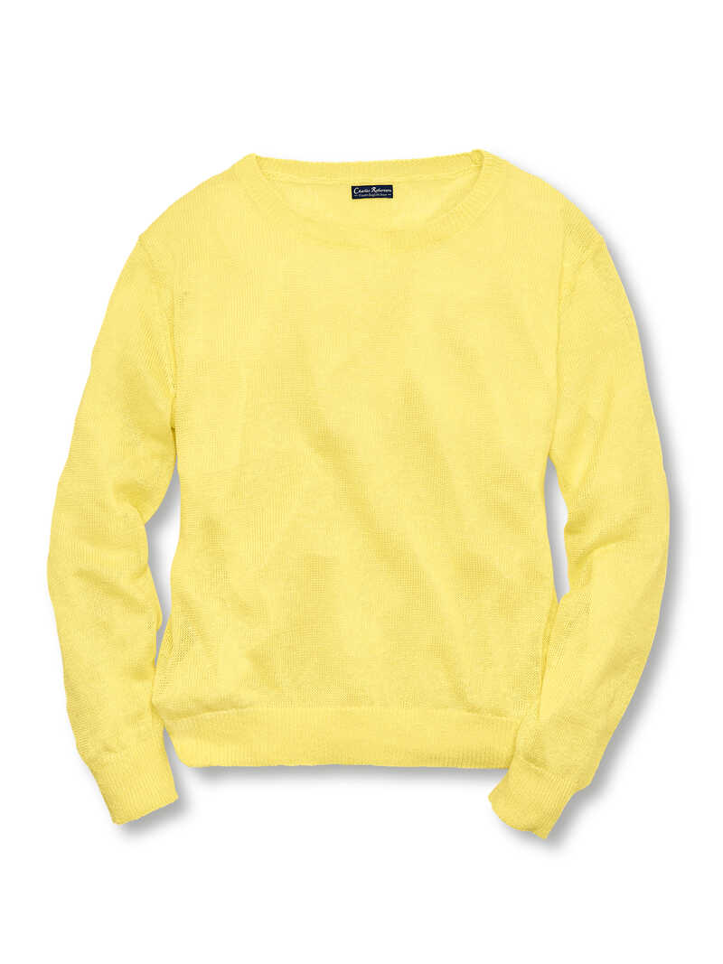 Leinen-Sommerpullover