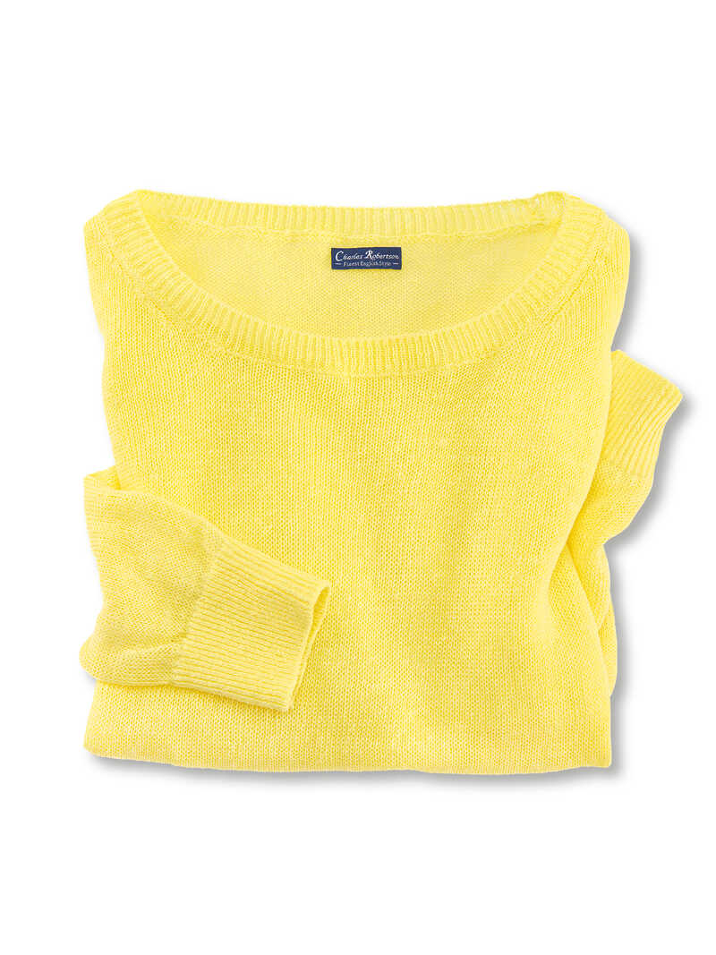 Leinen-Sommerpullover