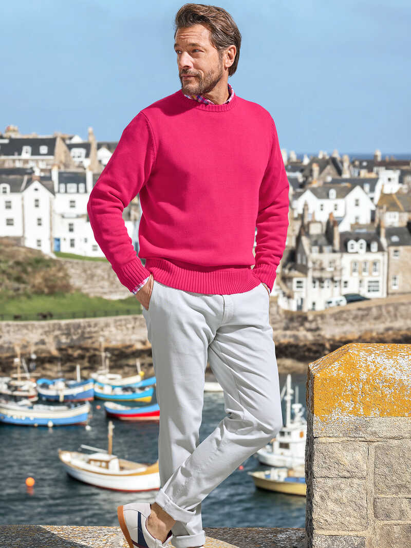 Sommerpullover in Pink