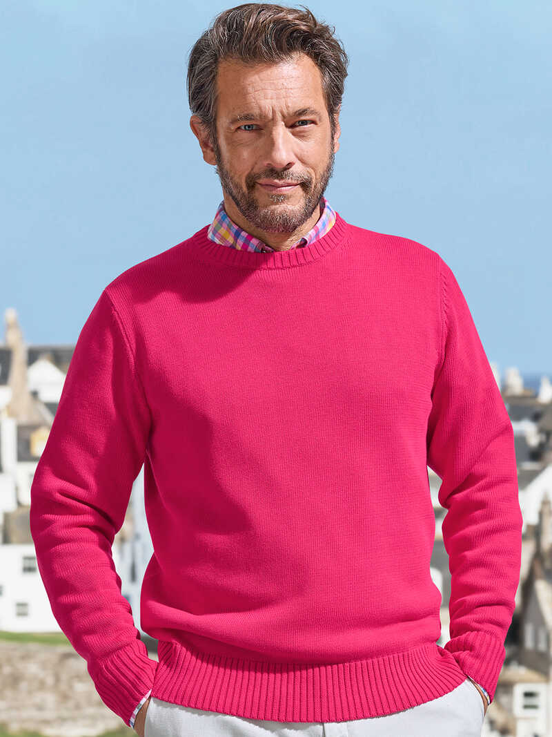 Sommerpullover in Pink