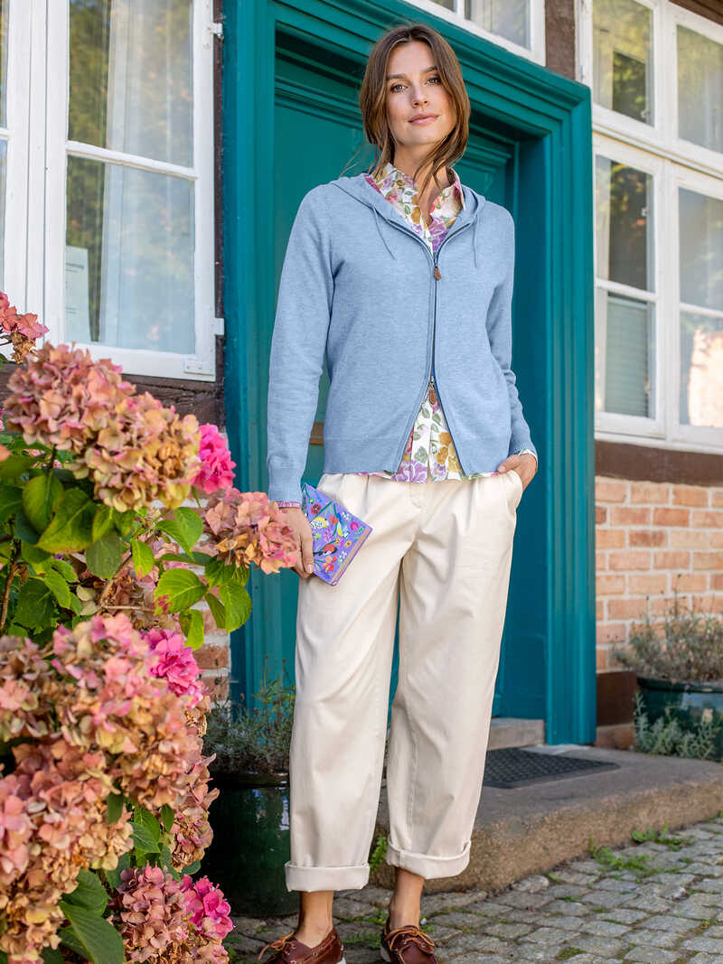 Alternatives Bild 2 zu Feinstrick-Hoodie