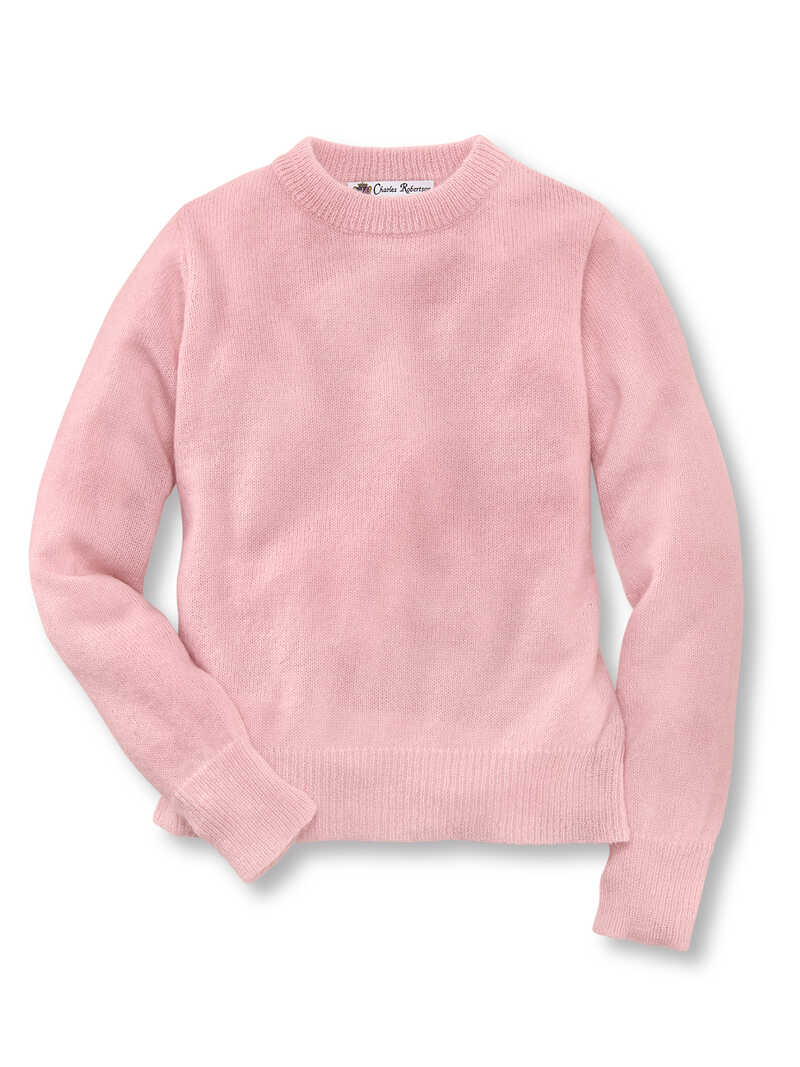 Alternatives Bild 1 zu Rosa Wollpullover