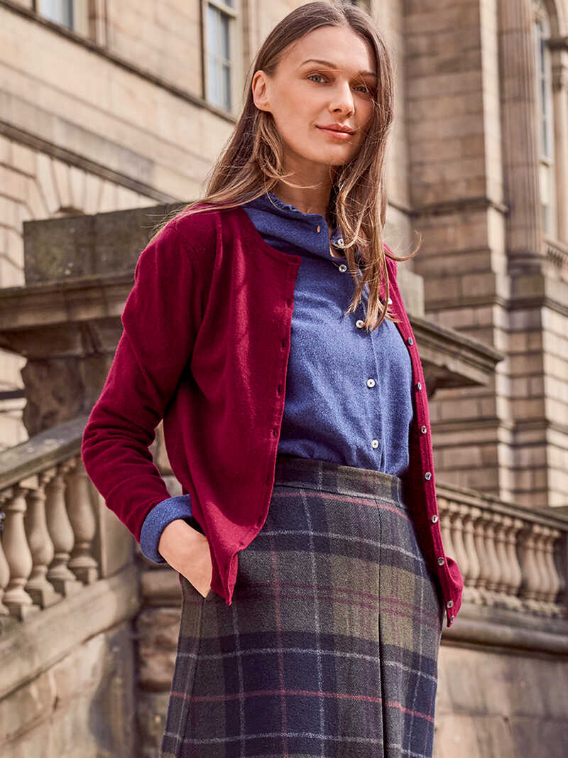 Alternatives Bild 4 zu Roter Geelong-Cardigan Ardallie